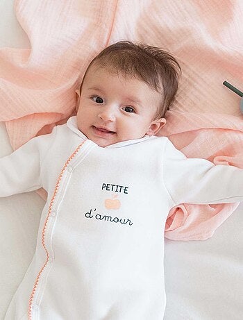 Dors Bien Ouverture Devant En Velours