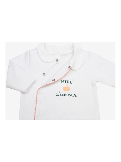 Dors bien ouverture devant en velours - Kiabi