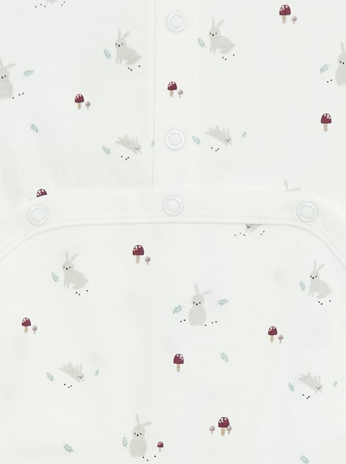 Dors bien 'Renard' avec ouverture pressionnée au dos - Kiabi