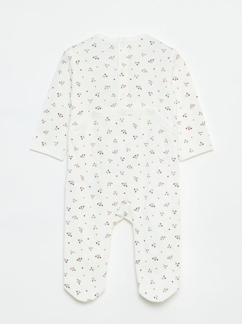 Dors bien 'Renard' avec ouverture pressionnée au dos - Kiabi