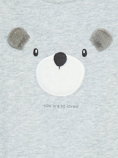 Dors bien 'Renard' avec ouverture pressionnée au dos - Kiabi