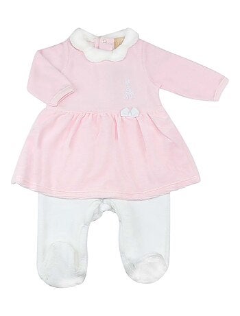 Dors-bien robe col Claudine