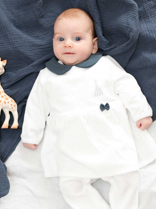 Dors-bien robe col Claudine - Kiabi