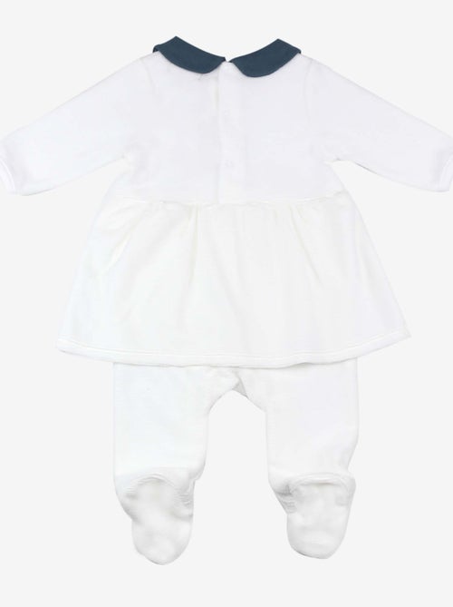 Dors-bien robe col Claudine - Kiabi