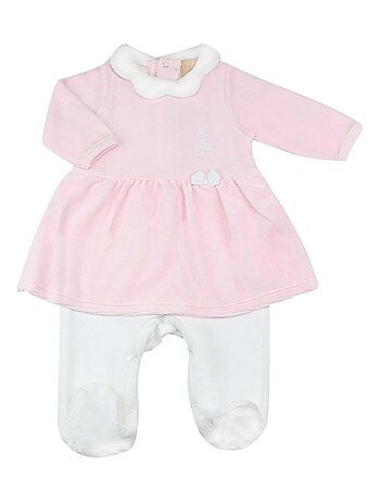 Dors-bien robe col Claudine