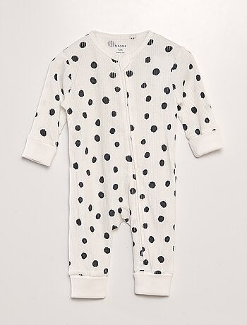 Pyjama Bébé Sans Pieds Petit Bateau - Confortable Et Facile à Changer, En Coton Bio - 2