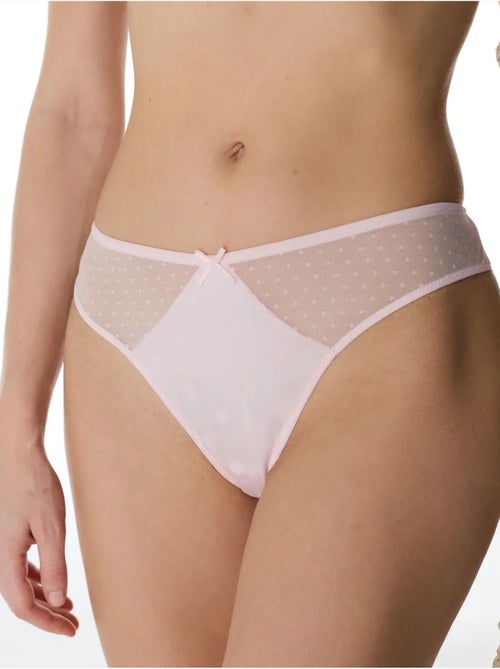 Dot satin slip brésilien penti - Kiabi Dot satin slip brésilien penti - Kiabi