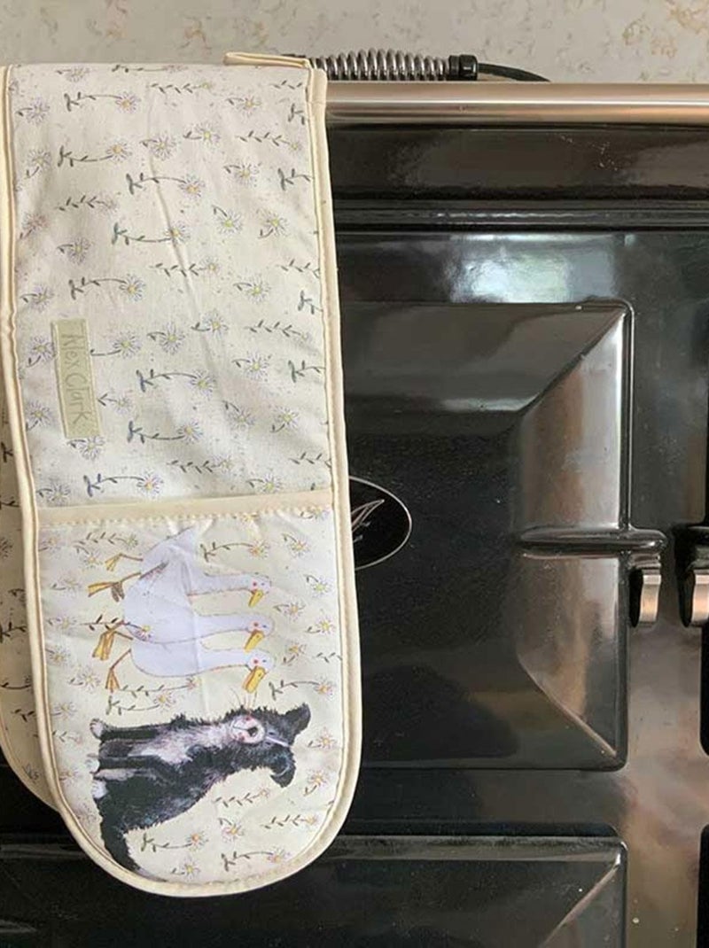 Double manique en cotonFerme Daisyfield par Alex Clark Jaune - Kiabi