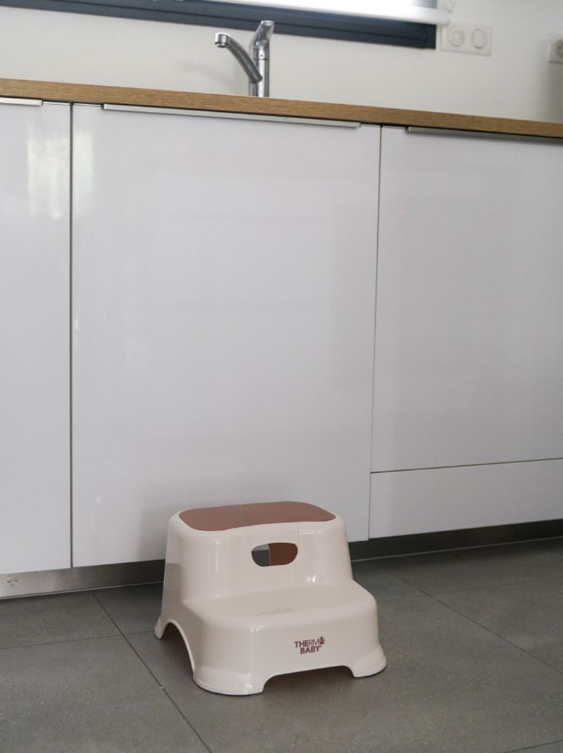 Double marchepied Beige - Kiabi