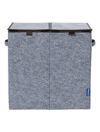 Double panier à linge en feutrine SCANDI