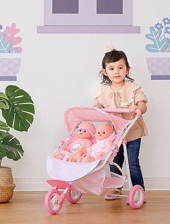 Double Poussette De Poupées