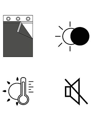 Doublure 100% occultante et thermique à velcro