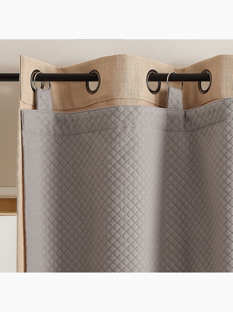 Doublure acoustique thermique matelassée prête à poser Gris - Kiabi