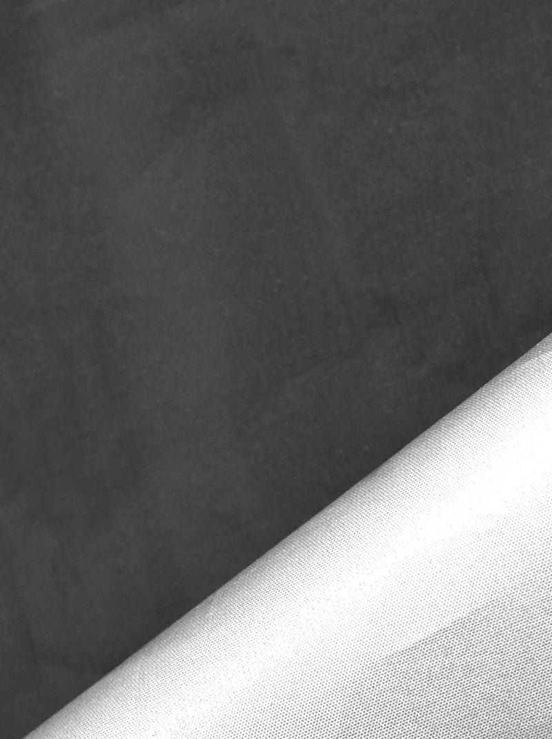Doublure obscurcissante et thermique à œillets Noir - Kiabi