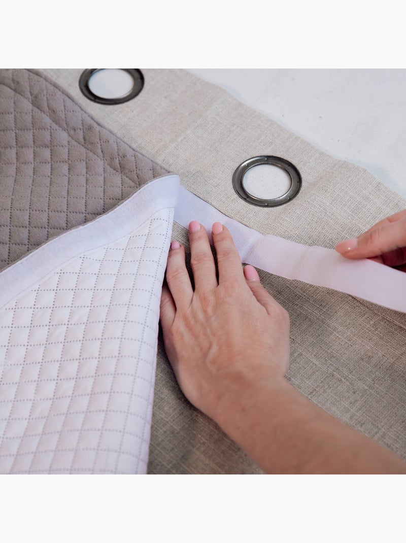 Doublure thermique à velcro Blanc - Kiabi