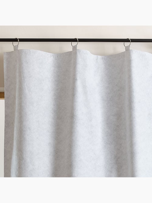 Doublure thermique occultante pour rideau isolation - Kiabi