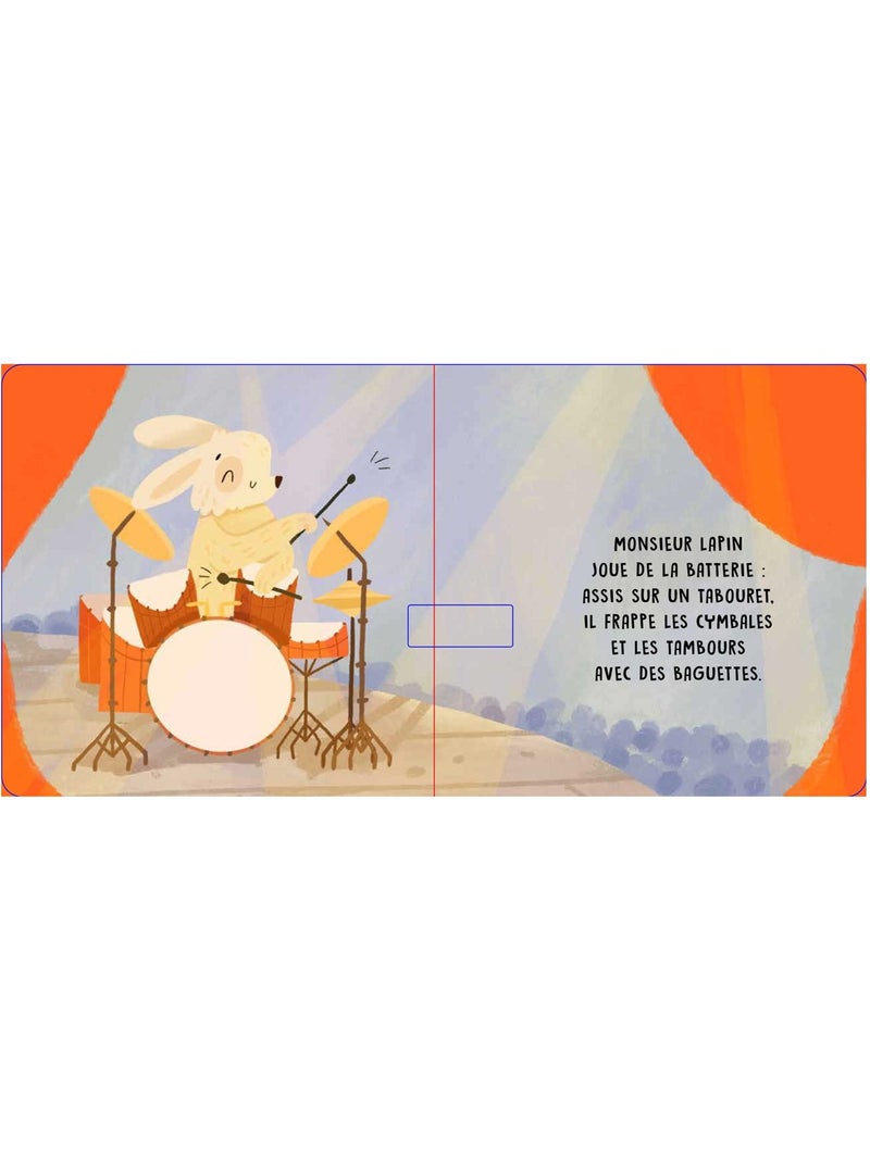 Douces histoires sonores les instruments de musique N/A - Kiabi