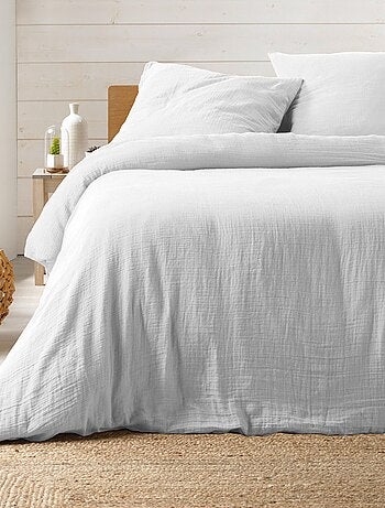 Parure de lit en gaze de coton