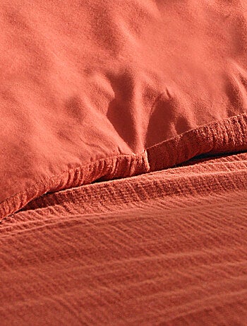 Parure de lit en gaze de coton