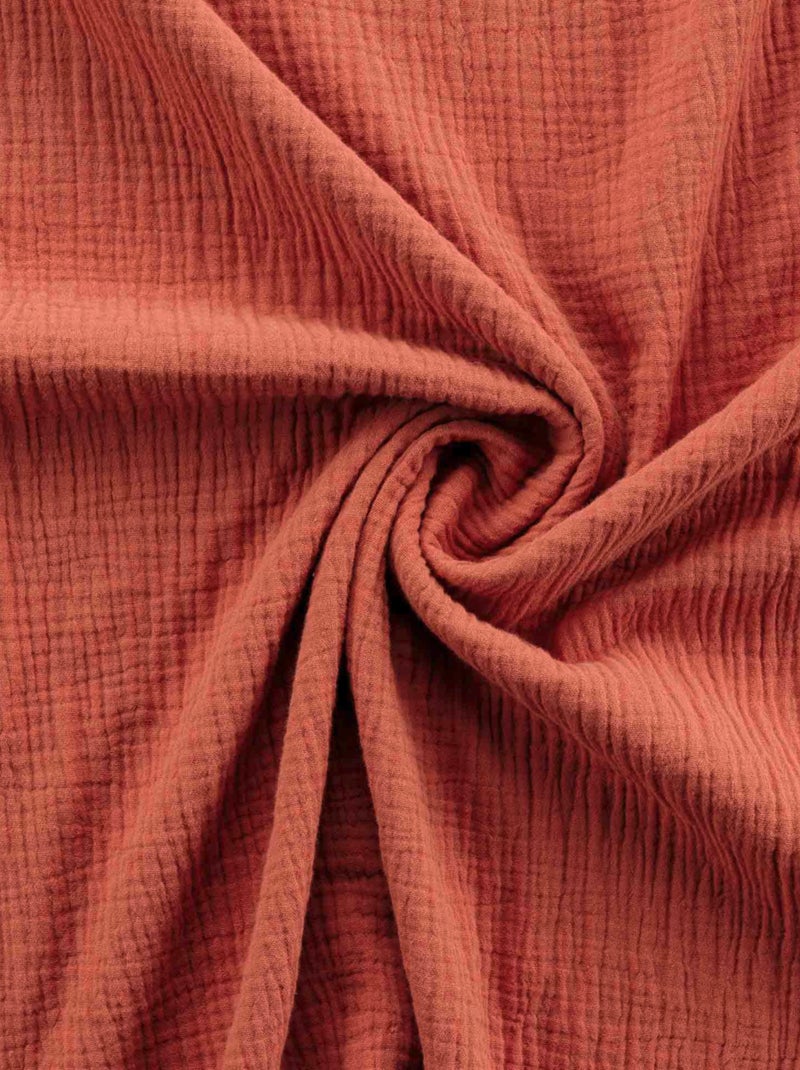 Douceur d'Intérieur - Housse de couette + 2 taies d'oreiller Angelia Orange mandarine - Kiabi