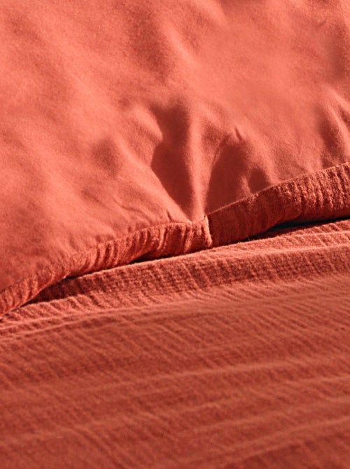 Douceur d'Intérieur - Housse de couette + 2 taies d'oreiller Angelia - Kiabi