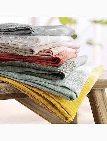 Parure de lit en gaze de coton