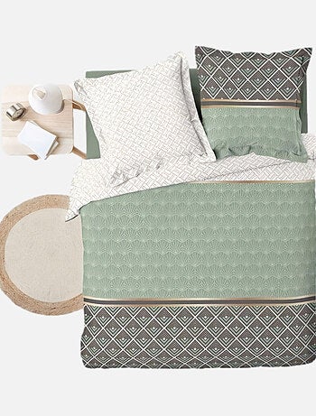 Douceur d'Intérieur - Housse de couette + 2 taies d'oreiller Belor