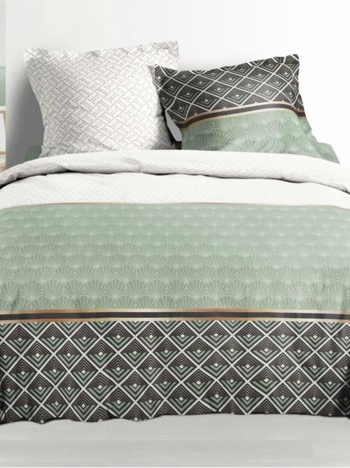 Douceur d'Intérieur - Housse de couette + 2 taies d'oreiller Belor - Kiabi