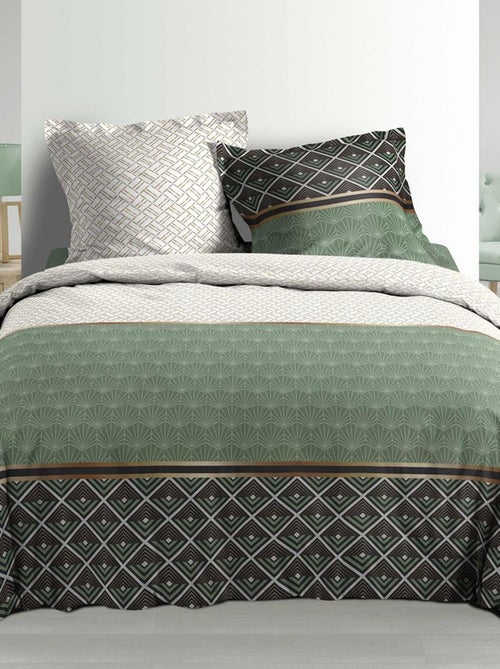 Douceur d'Intérieur - Housse de couette + 2 taies d'oreiller Belor - Kiabi