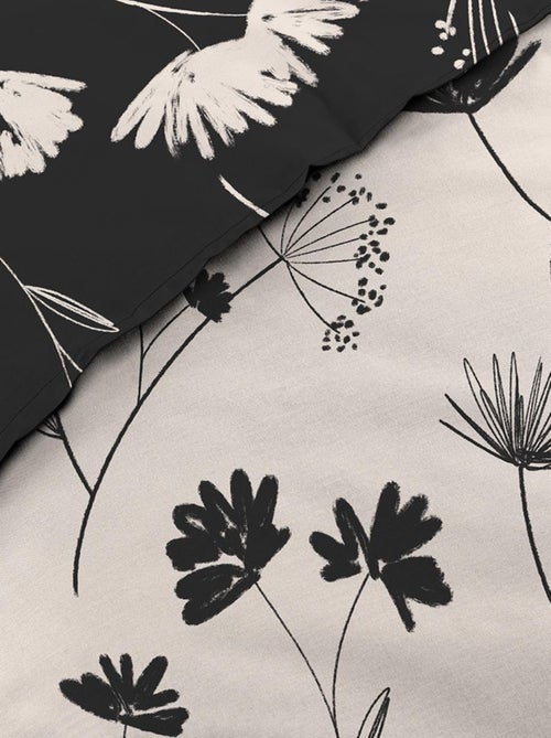 Douceur d'Intérieur - Housse de couette + 2 taies d'oreiller Iris - Kiabi Douceur d'Intérieur - Housse de couette + 2 taies d'oreiller Iris - Kiabi