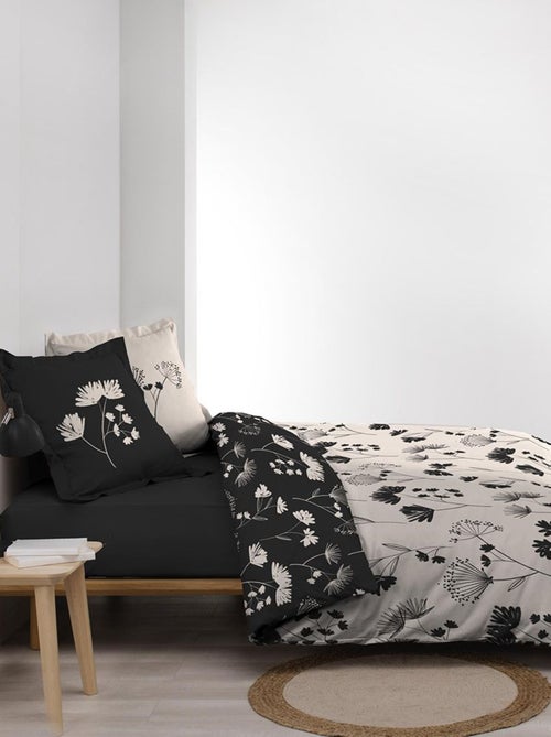 Douceur d'Intérieur - Housse de couette + 2 taies d'oreiller Iris - Kiabi Douceur d'Intérieur - Housse de couette + 2 taies d'oreiller Iris - Kiabi