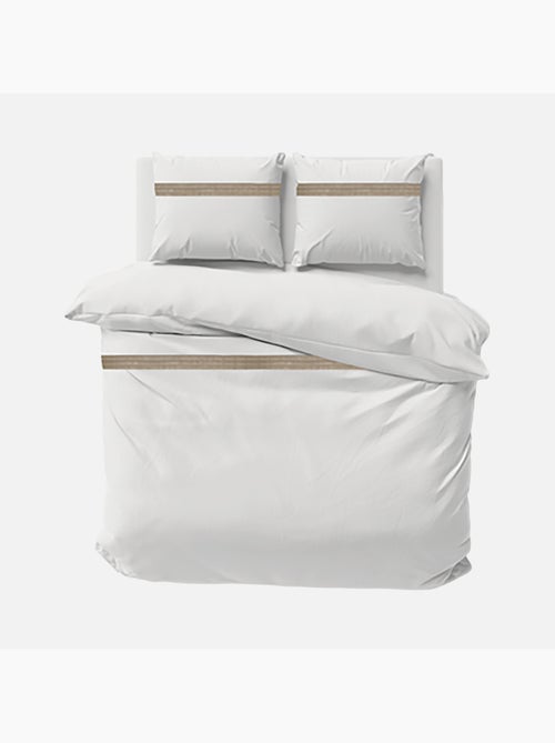 Douceur d'Intérieur - Housse de couette + 2 taies d'oreiller Laly - Kiabi Douceur d'Intérieur - Housse de couette + 2 taies d'oreiller Laly - Kiabi