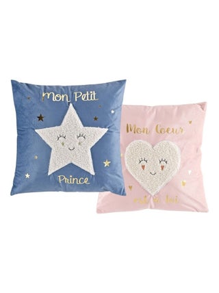 Douceur d'Intérieur - Lot de 2 coussins Archie & Lilylove