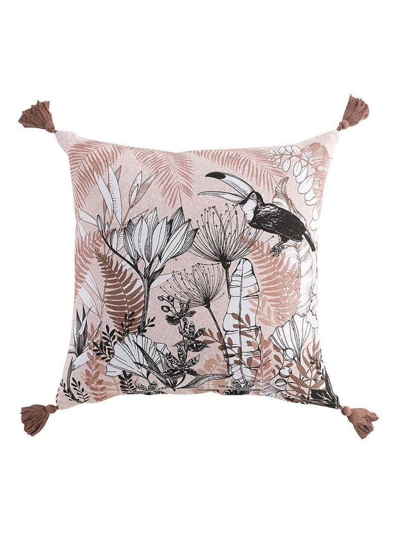Douceur d'Intérieur - Lot de 2 coussins Brown Chic Marron - Kiabi