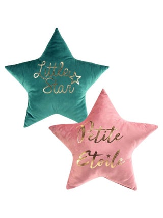 Douceur d'Intérieur - Lot de 2 coussins déco Edelstar étoile