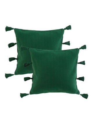 Douceur d'Intérieur - Lot de 2 coussins Tasselina