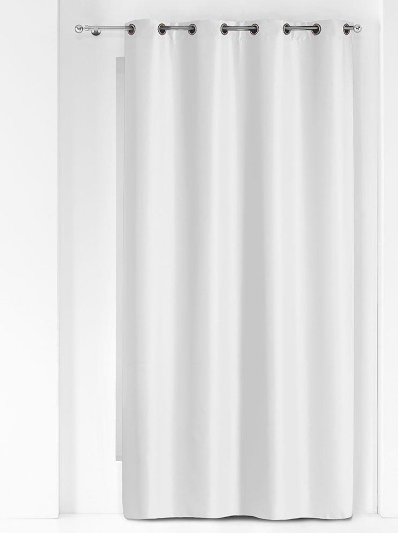Douceur d'Intérieur - Lot de 2 rideaux Essentiel Blanc - Kiabi