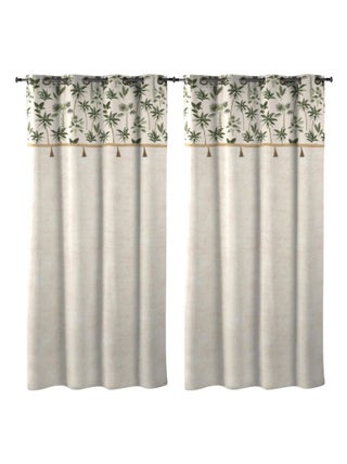 Douceur d'Intérieur - Lot de 2 rideaux Malacca