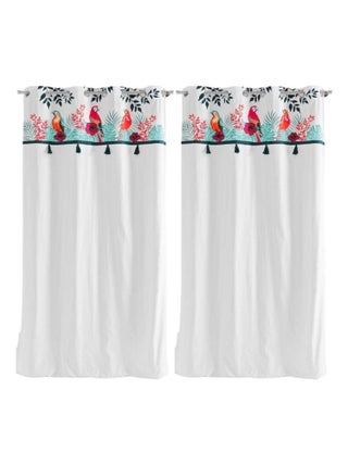 Douceur d'Intérieur - Lot de 2 rideaux Top Caracas