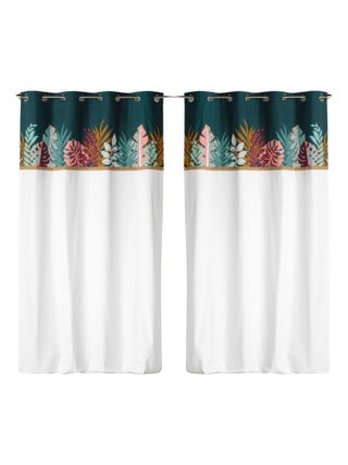 Douceur d'Intérieur - Lot de 2 rideaux Top Jacala