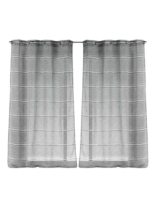 Douceur d'Intérieur - Lot de 2 voilages Aloria - Kiabi