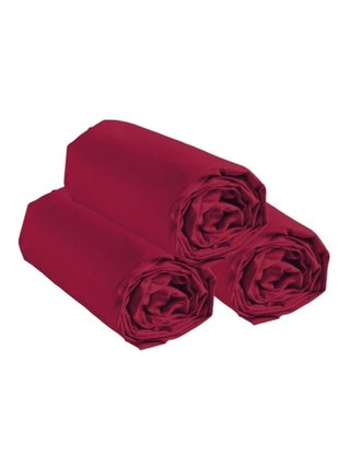 Douceur d'Intérieur - Lot de 3 draps housse Lina
