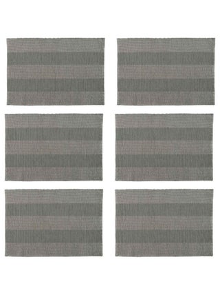 Douceur d'Intérieur - Lot de 6 sets de table Eldora