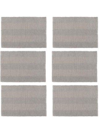 Douceur d'Intérieur - Lot de 6 sets de table Eldora
