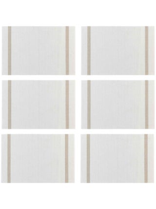 Douceur d'Intérieur - Lot de 6 sets de table Goldira