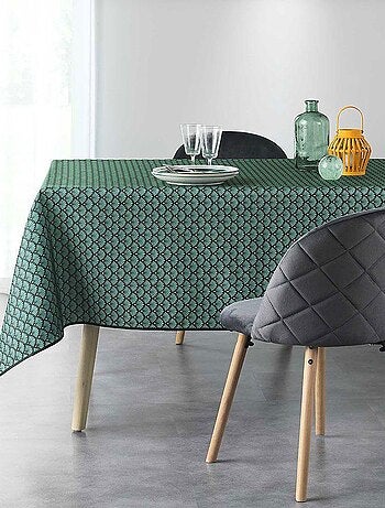 Nappe antitache rectangle polyester imprimé – Artchic