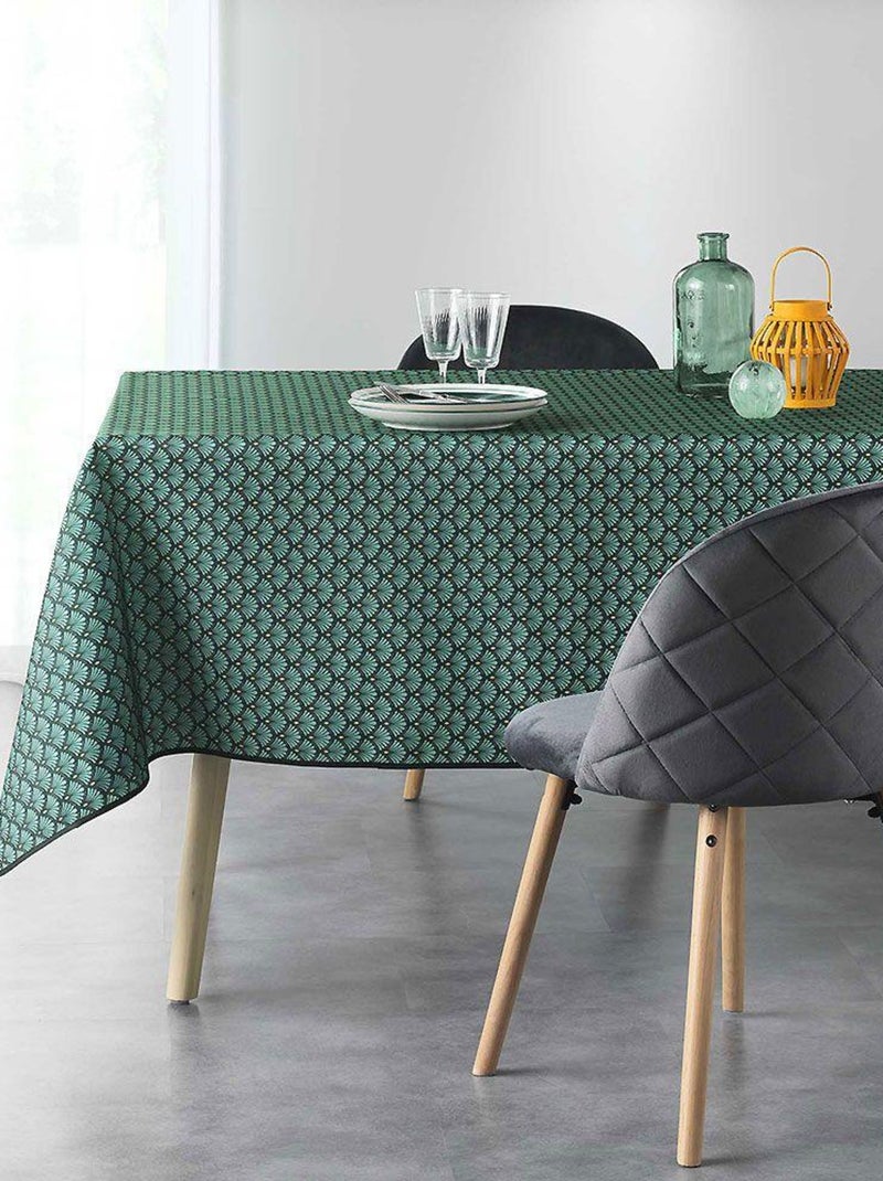 Douceur d'Intérieur - Nappe rectangulaire Artchic Vert - Kiabi