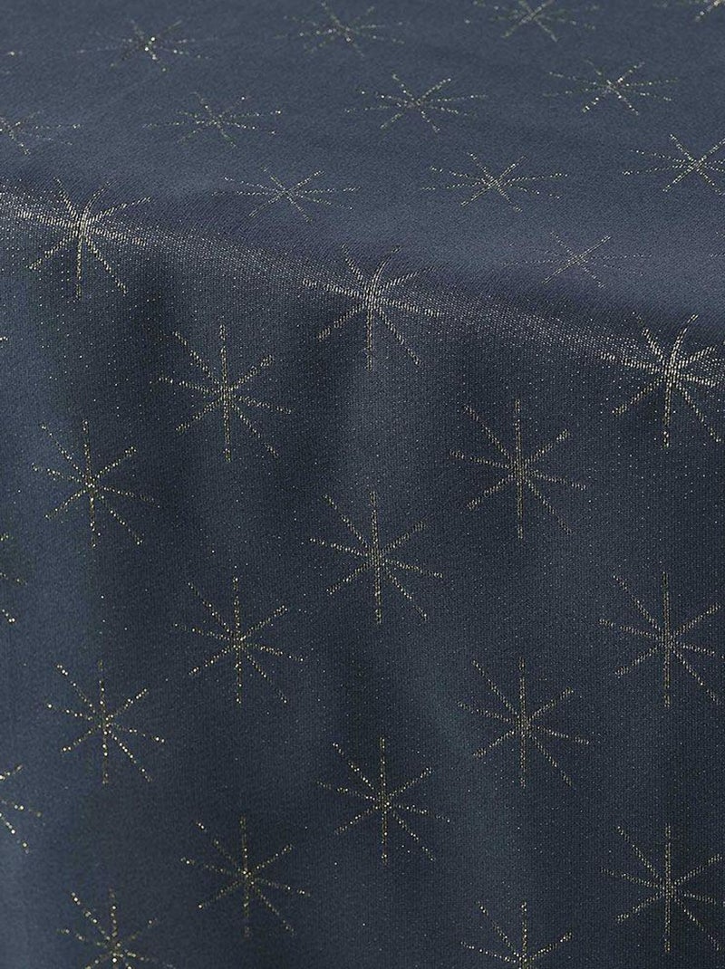 Douceur d'Intérieur - Nappe rectangulaire Etoiles Bleu marine - Kiabi