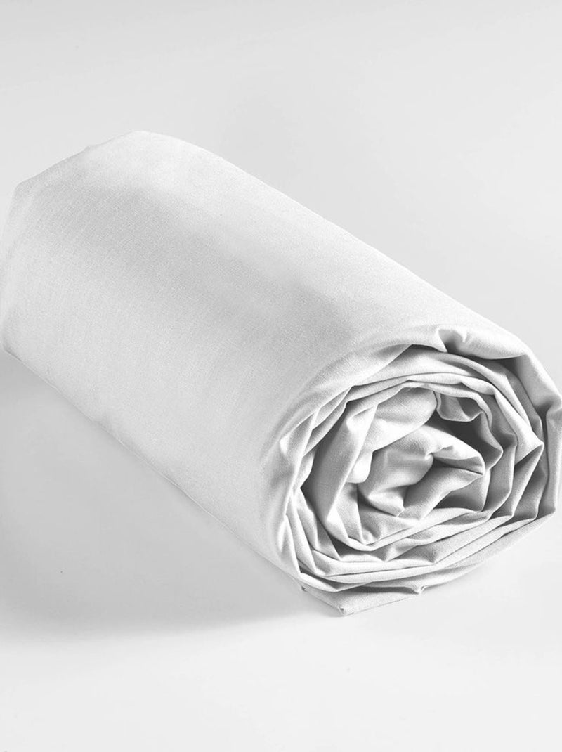 Douceur d'Intérieur - Pack 4 pièces Stormi - Parure de lit avec 2 draps housse Noir Noir - Kiabi