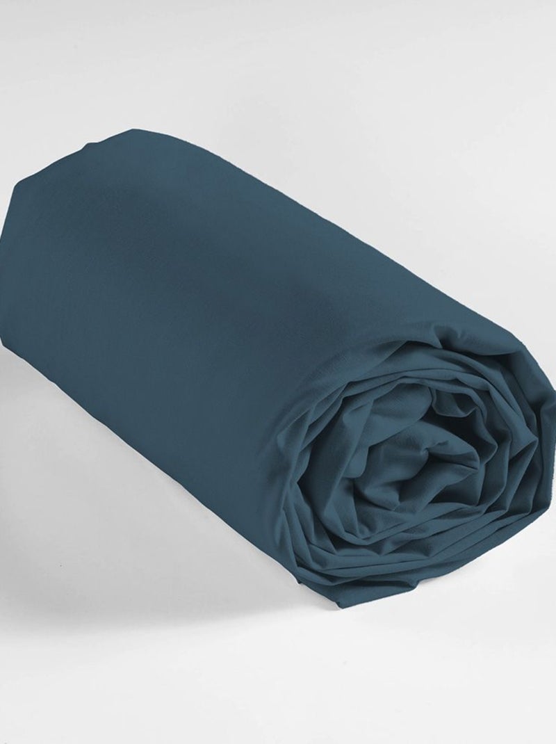 Douceur d'Intérieur - Pack 5 pièces Cosmo - Parure + 2 draps housse et 1 nounours Bleu - Kiabi